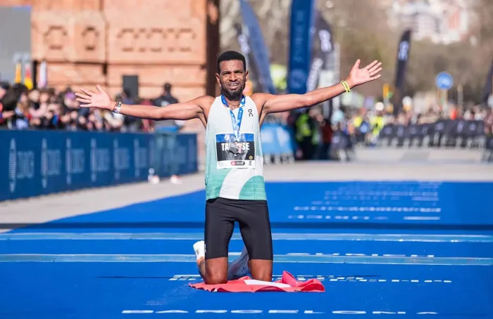 Tadesse Abraham bat le record de Suisse à Barcelone